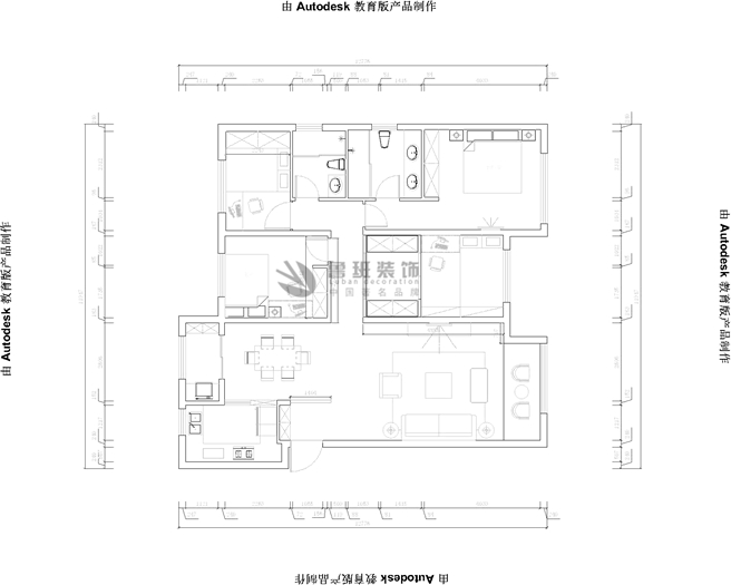 自然界云溪,現(xiàn)代風格,戶型圖