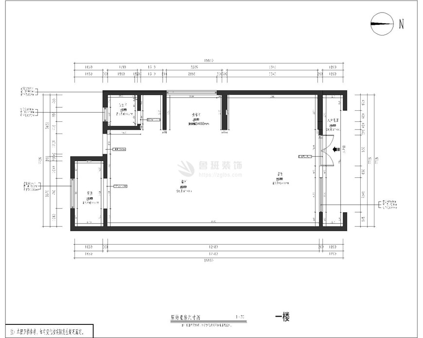 巴塞陽光,歐式風(fēng)格,一層戶型圖