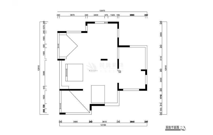 高科麓灣,新中式風(fēng)格,二層戶型圖