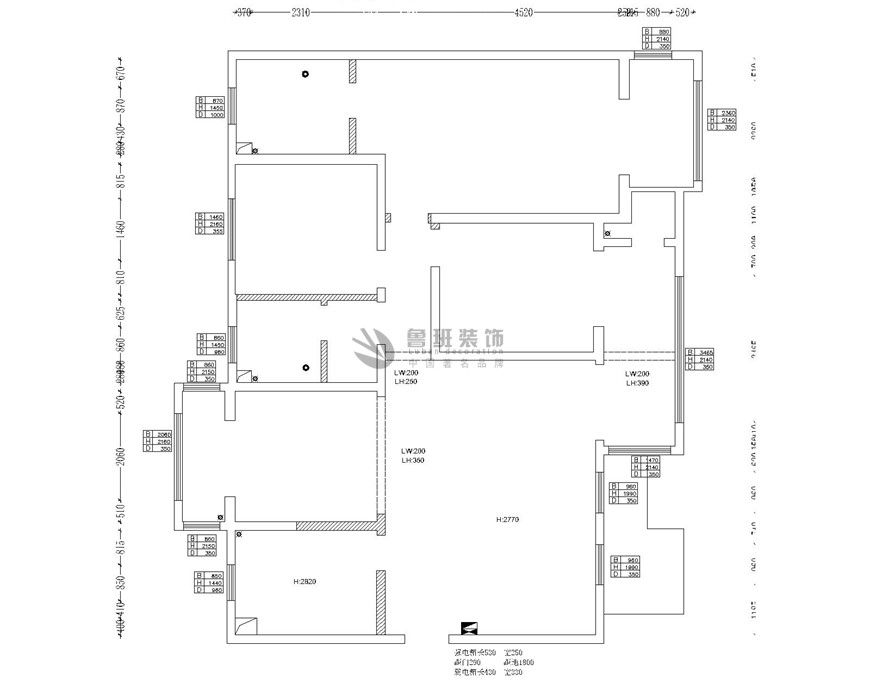 旺座城-海德堡,混搭風(fēng)格,戶型圖