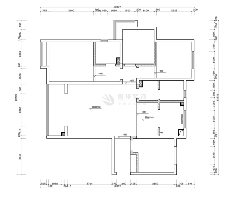 亨星錦繡城,現(xiàn)代風格效果圖,戶型圖