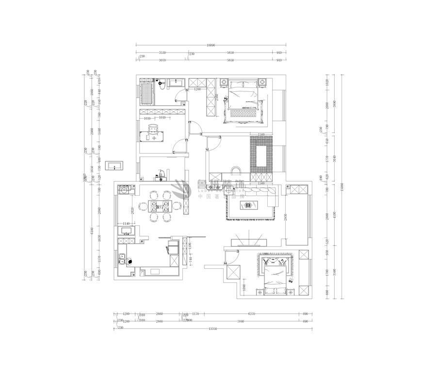 龍湖花千樹,現(xiàn)代輕奢風格,戶型圖